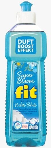 fit trauku mazgāšanas līdzeklis Super Bloom ar savaļas ziedu smaržu,  500 ml